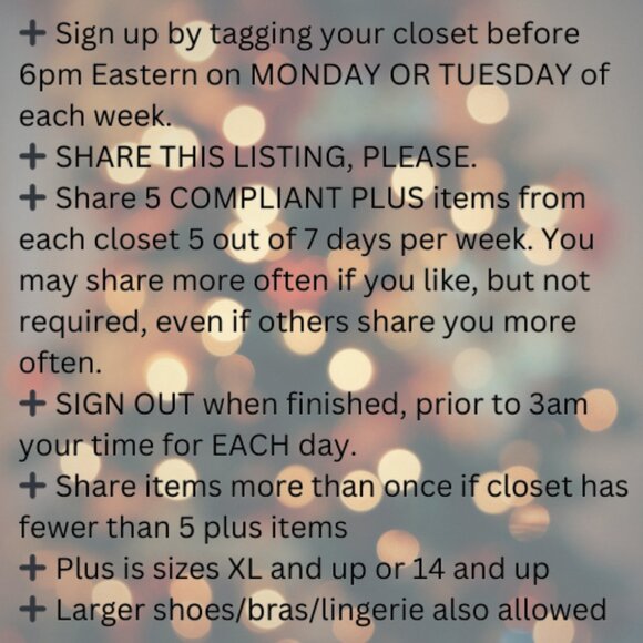 CURVY CUTIES: Plus Size Share Group Dec. 22-28 - Picture 2 of 2